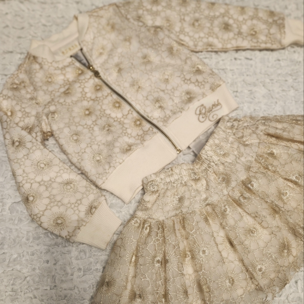 Guess 4T Toddler Girls Skirt and Jacket